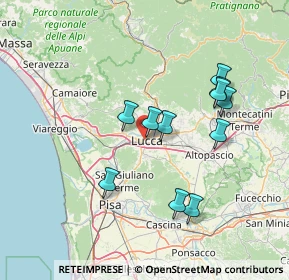 Mappa Piazzale Giuseppe Verdi, 55100 Lucca LU, Italia (13.66091)