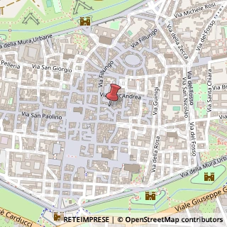 Mappa Via Arancio, 3, 55100 Lucca, Lucca (Toscana)
