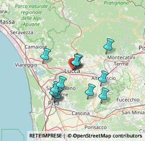 Mappa Via Arancio, 55100 Lucca LU, Italia (12.14286)