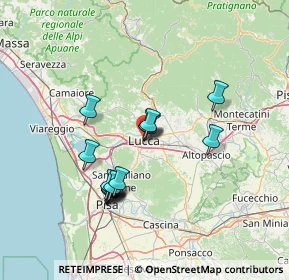 Mappa Via Arancio, 55100 Lucca LU, Italia (12.65467)