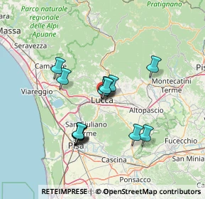 Mappa Via Arancio, 55100 Lucca LU, Italia (12.03571)