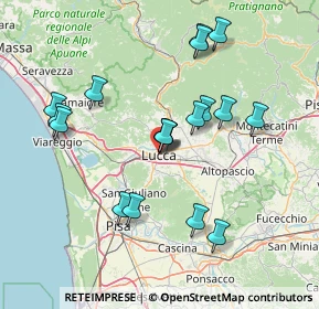Mappa Via Arancio, 55100 Lucca LU, Italia (14.80167)