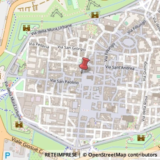 Mappa Via Calderia, 7, 55100 Lucca, Lucca (Toscana)