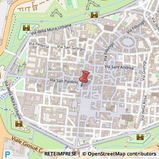 Mappa Via Vittorio Veneto, 8, 55100 Lucca, Lucca (Toscana)