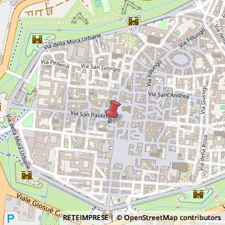 Mappa Corte Campana, 10, 55100 Lucca, Lucca (Toscana)