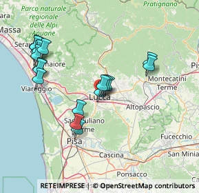 Mappa Corte Campana, 55100 Lucca LU, Italia (16.633)