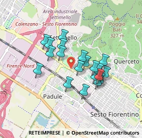 Mappa Via Pratese, 50019 Firenze FI, Italia (0.7095)