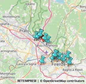 Mappa Via Pratese, 50019 Firenze FI, Italia (6.20857)