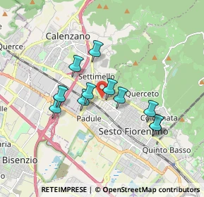 Mappa Via Pratese, 50019 Firenze FI, Italia (1.48364)