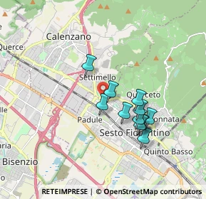 Mappa Via Pratese, 50019 Firenze FI, Italia (1.47091)