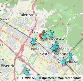 Mappa Via Pratese, 50019 Firenze FI, Italia (2.35182)