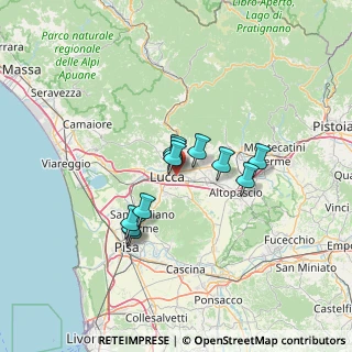 Mappa All'interno della piscina I.T.I, 55100 Lucca LU, Italia (10.04182)