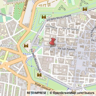 Mappa Via San Paolino, 93, 55100 Lucca, Lucca (Toscana)