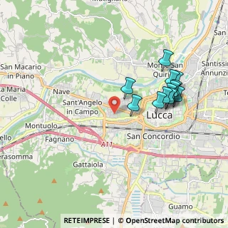 Mappa Via Fratelli Cervi, 55100 Lucca LU, Italia (1.89846)