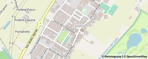 Mappa Prato