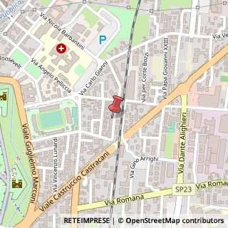 Mappa Via M. Trenta, 125, 55100 Lucca, Lucca (Toscana)