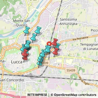 Mappa Via M. Trenta, 55100 Lucca LU, Italia (0.8385)