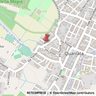 Mappa Via della Libertà, 35, 51039 Quarrata, Pistoia (Toscana)