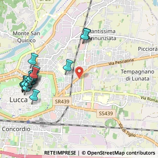 Mappa BALDASSARRE PATRIZIA, 55100 Lucca LU, Italia (1.372)