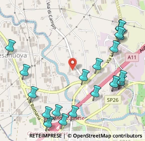 Mappa Via di Campo, 51017 Pescia PT, Italia (0.6775)