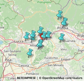 Mappa Via di Campo, 51017 Pescia PT, Italia (10.71846)