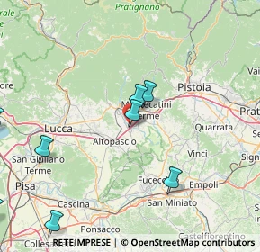 Mappa Via di Campo, 51017 Pescia PT, Italia (30.44933)