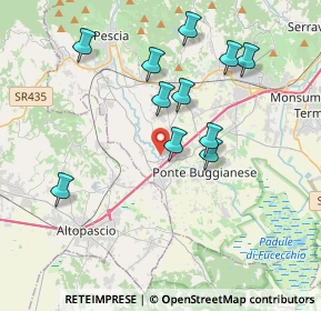 Mappa Via di Campo, 51017 Pescia PT, Italia (3.71909)