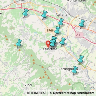 Mappa Via Cavour, 51039 Quarrata PT, Italia (3.85615)