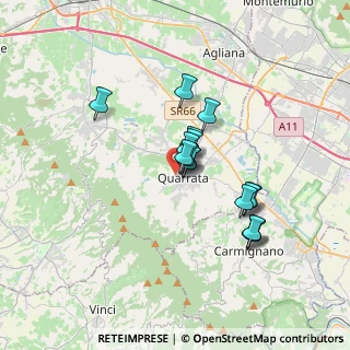Mappa Piazza Nannini, 51039 Quarrata PT, Italia (2.6425)