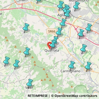 Mappa Via Cavour, 51039 Quarrata PT, Italia (5.82)