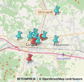 Mappa Via di Tempagnano, 55100 Arancio LU, Italia (2.61182)