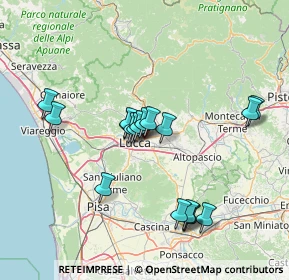 Mappa Via di Tempagnano, 55100 Arancio LU, Italia (13.41278)