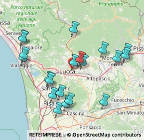 Mappa Via di Tempagnano, 55100 Arancio LU, Italia (16.756)