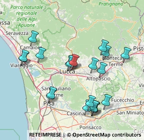 Mappa Via di Tempagnano, 55100 Arancio LU, Italia (16.197)