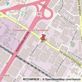 Mappa Via Vittorio Emanuele, 20, 50041 Calenzano, Firenze (Toscana)