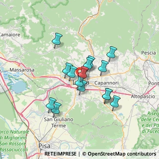 Mappa , 55100 Lucca LU, Italia (5.608)