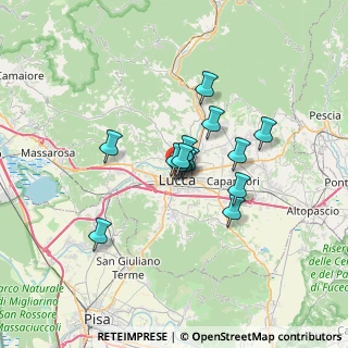 Mappa , 55100 Lucca LU, Italia (4.60286)