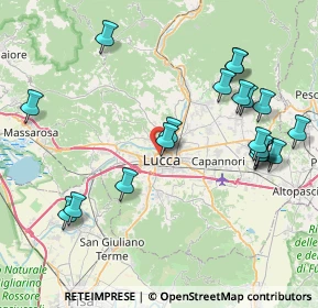 Mappa , 55100 Lucca LU, Italia (9.281)