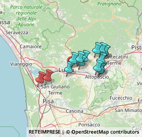 Mappa Via di Tempagnano, 55100 Arancio LU, Italia (10.11067)