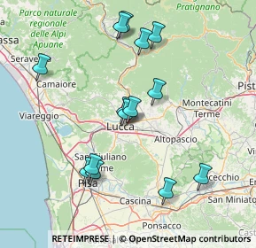 Mappa Località Arancio, 55100 Lucca LU, Italia (15.4)