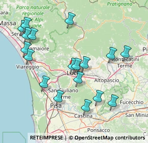 Mappa , 55100 Lucca LU, Italia (17.09833)