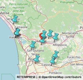 Mappa , 55100 Lucca LU, Italia (14.5175)