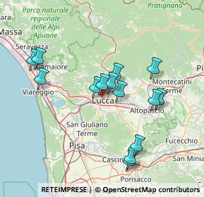 Mappa , 55100 Lucca LU, Italia (14.36286)