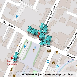 Mappa Piazza Risorgimento, 51039 Quarrata PT, Italia (0.01071)