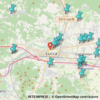 Mappa , 55100 Lucca LU, Italia (5.75278)