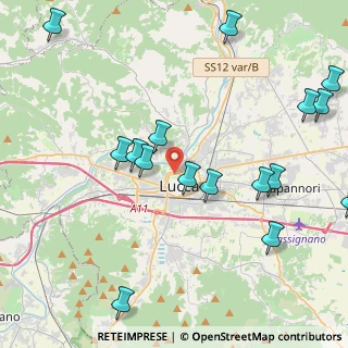 Mappa , 55100 Lucca LU, Italia (5.23188)