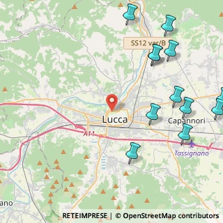 Mappa , 55100 Lucca LU, Italia (5.88583)