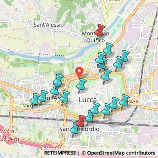 Mappa , 55100 Lucca LU, Italia (1.0895)