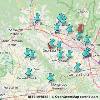 Mappa Via Don Giovanni Minzoni, 51039 Quarrata PT, Italia (9.272)