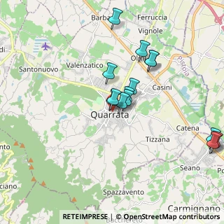 Mappa Via Roma, 51039 Quarrata PT, Italia (1.81786)